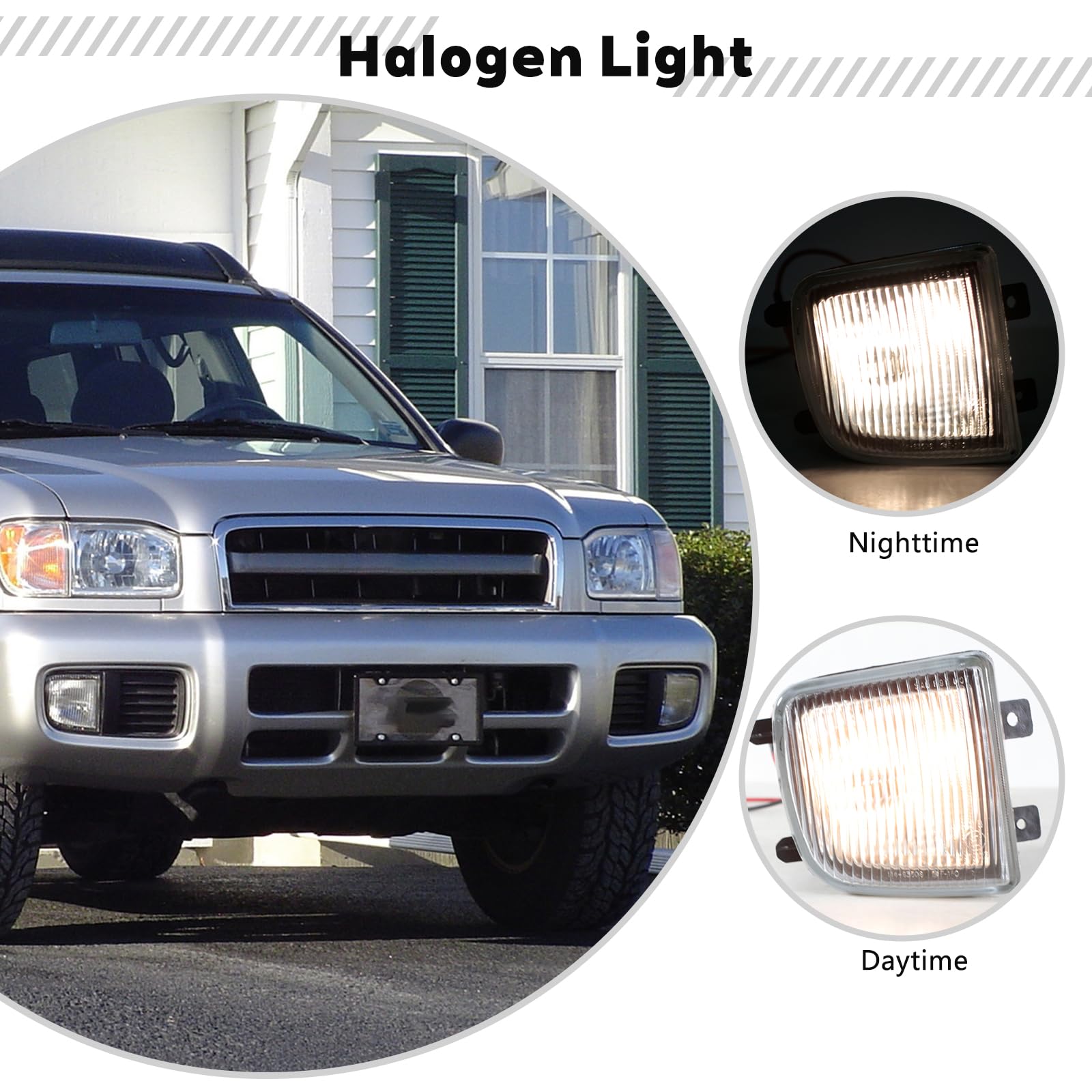 Amazon.com: JESYMBX Front Bumper Fog Light For Nissan Pathfinder